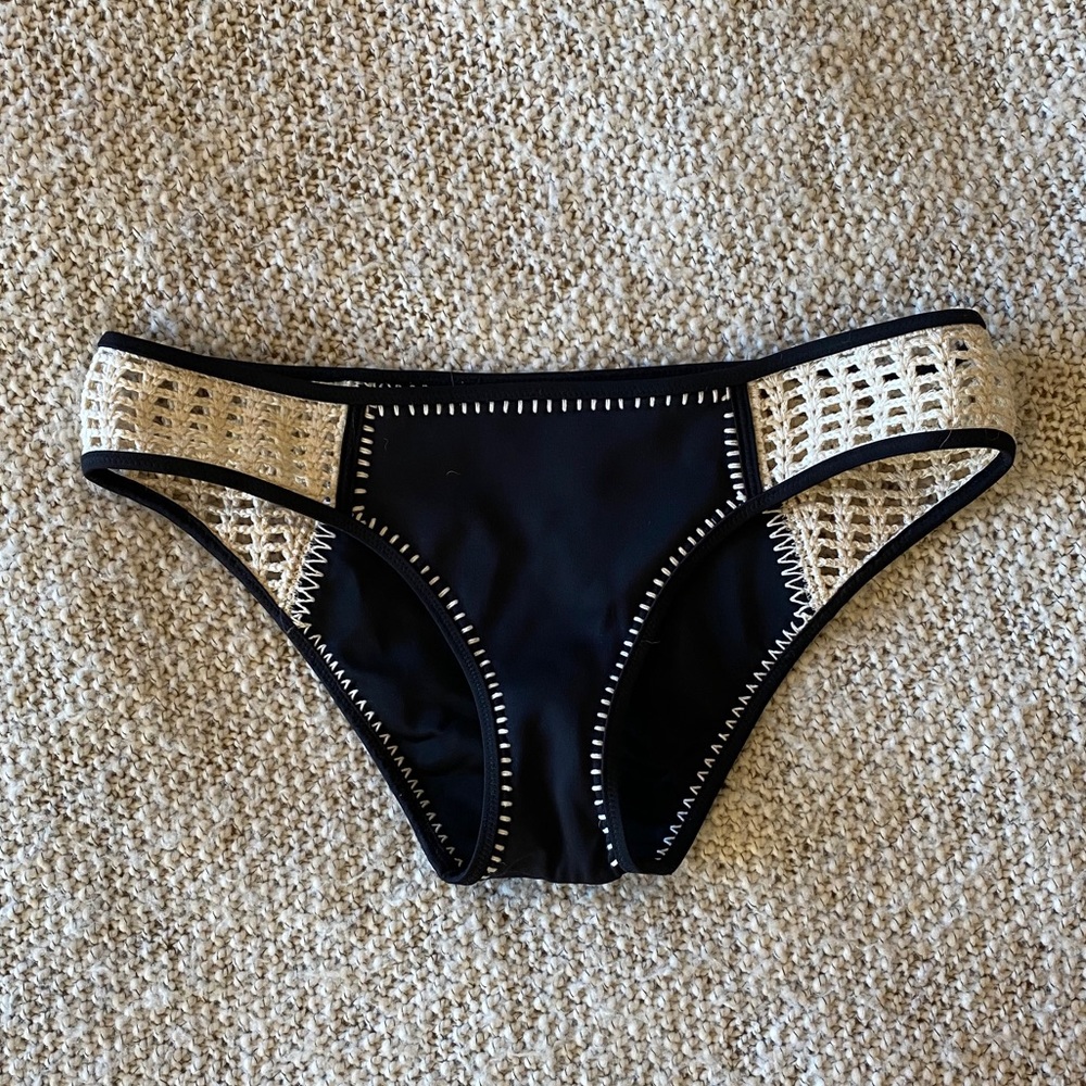 Crocheted Hipster Swim Bottom